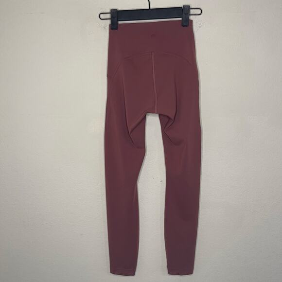 Lululemon InStill High-Rise Tight 25" in Smokey Red - Size 0 - Picture 3 of 7